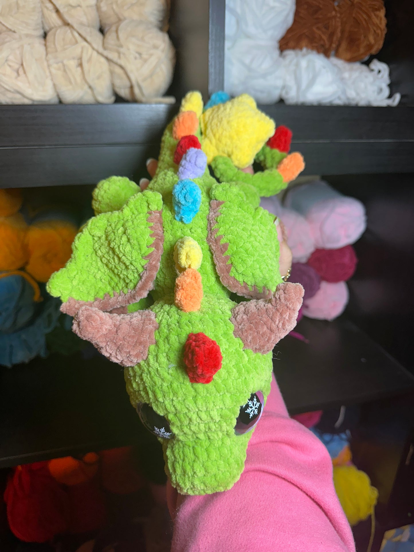 Christmas tree dragon